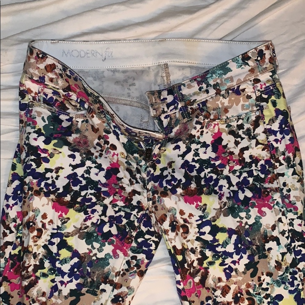 Printed Jean